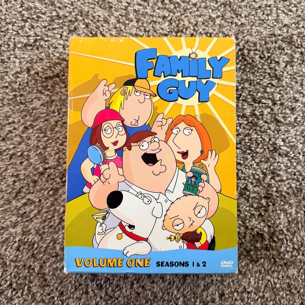 Family Guy Volume 1 Seasons 1 & 2 DVDs
